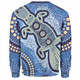 Australia Aboriginal Sweatshirt - Platypus Aboriginal Dot Painting
 Sweatshirt