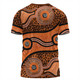 Australia Aboriginal T-shirt - Australian Aboriginal Background
 T-shirt