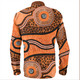 Australia Aboriginal Long Sleeve Shirts - Australian Aboriginal Background
 Long Sleeve Shirts