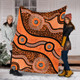Australia Aboriginal Blanket - Australian Aboriginal Background
 Blanket
