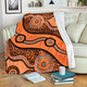 Australia Aboriginal Blanket - Australian Aboriginal Background
 Blanket