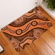 Australia Aboriginal Door Mat - Australian Aboriginal Background
 Door Mat