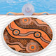 Australia Aboriginal Beach Blanket - Australian Aboriginal Background
 Beach Blanket