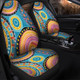 Australia Aboriginal Car Seat Covers - Dots Art And Colorful Pattern Car Seat Covers