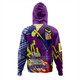 Melbourne Storm Grand Final Hoodie - A True Champion Will Fight Through Anything With Polynesian Patterns