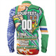 Canberra Raiders Grand Final Long Sleeve Shirt - A True Champion Will Fight Through Anything With Polynesian Patterns