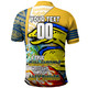 Parramatta Eels Grand Final Polo Shirt - A True Champion Will Fight Through Anything With Polynesian Patterns