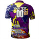 Melbourne Storm Grand Final Polo Shirt - A True Champion Will Fight Through Anything With Polynesian Patterns