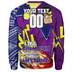 Melbourne Storm Grand Final Sweatshirt - A True Champion Will Fight Through Anything With Polynesian Patterns