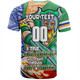 Canberra Raiders Grand Final T-Shirt - A True Champion Will Fight Through Anything With Polynesian Patterns