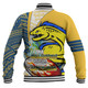Parramatta Eels Grand Final Baseball Jacket - A True Champion Will Fight Through Anything With Polynesian Patterns