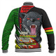 Penrith Panthers Grand Final Baseball Jacket - A True Champion Will Fight Through Anything With Polynesian Patterns