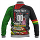 Penrith Panthers Grand Final Baseball Jacket - A True Champion Will Fight Through Anything With Polynesian Patterns