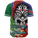 New Zealand Warriors Grand Final Baseball Shirt - A True Champion Will Fight Through Anything With Polynesian Patterns