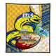 Parramatta Eels Premium Quilt - A True Champion Will Fight Through Anything With Polynesian Patterns