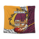Brisbane Broncos Tapestry - A True Champion Will Fight Through Anything With Polynesian Patterns