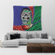 New Zealand Warriors Tapestry - A True Champion Will Fight Through Anything With Polynesian Patterns