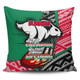 South Sydney Rabbitohs Pillow Cover - A True Champion Will Fight Through Anything With Polynesian Patterns