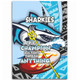 Cronulla-Sutherland Sharks Area Rug - A True Champion Will Fight Through Anything With Polynesian Patterns