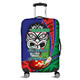 New Zealand Warriors Luggage Cover - A True Champion Will Fight Through Anything With Polynesian Patterns