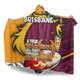 Brisbane Broncos Hooded Blanket - A True Champion Will Fight Through Anything With Polynesian Patterns