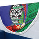 New Zealand Warriors Beach Blanket - A True Champion Will Fight Through Anything With Polynesian Patterns