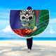 New Zealand Warriors Beach Blanket - A True Champion Will Fight Through Anything With Polynesian Patterns