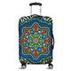 Australia Luggage Cover Aboriginal Big Flowers In Dot Painting Inspired