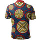Australia Aboriginal Polo Shirt - Beautiful Indigenous Seamless Pattern Based in Universe with Galaxies Form Polo Shirt