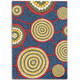 Australia Aboriginal Area Rug - Beautiful Indigenous Seamless Pattern Based in Universe with Galaxies Form Area Rug