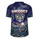 New Zealand Rugby Jersey - Custom Blue Warriors Blooded Aboriginal Inspired