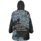 Australia Aboriginal Snug Hoodie - The More You Know The Less You Need Blue Snug Hoodie