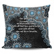Australia Aboriginal Pillow Covers - The More You Know The Less You Need Blue Pillow Covers