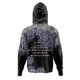 Australia Aboriginal Hoodie - The More You Know The Less You Need Purple Patterns Hoodie