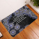 Australia Aboriginal Door Mat - The More You Know The Less You Need Purple Patterns Door Mat