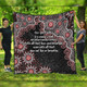 Australia Aboriginal Quilt - The More You Know The Less You Need Red Patterns Quilt