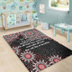 Australia Aboriginal Area Rug - The More You Know The Less You Need Red Patterns Area Rug