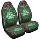 Australia Aboriginal Car Seat Covers - Walking with 3000 Ancestors Behind Me Green Patterns Car Seat Covers