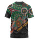 Australia Aboriginal T-shirt - Walking with 3000 Ancestors Behind Me With Goanna T-shirt