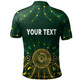 Australia Aboriginal Custom Polo Shirt - Snake Circle And Symbols With Aboriginal Style Polo Shirt