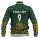 Australia Aboriginal Custom Baseball Jacket - Snake Circle And Symbols With Aboriginal Style Baseball Jacket