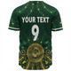 Australia Aboriginal Custom Baseball Shirt - Snake Circle And Symbols With Aboriginal Style Baseball Shirt