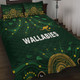 Australia Aboriginal Custom Quilt Bed Set - Snake Circle And Symbols With Aboriginal Style Quilt Bed Set