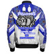 Canterbury-Bankstown Bulldogs Bomber Jacket - Custom Talent Win Games But Teamwork And Intelligence Win Championships With Aboriginal Style