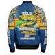 Parramatta Eels Sport Bomber Jacket - Custom Talent Win Games But Teamwork And Intelligence Win Championships With Aboriginal Style