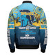 Gold Coast Titans Sport Bomber Jacket - Custom Talent Win Games But Teamwork And Intelligence Win Championships With Aboriginal Style