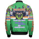 Canberra Raiders Bomber Jacket - Custom Talent Win Games But Teamwork And Intelligence Win Championships With Aboriginal Style