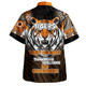 Wests Tigers Hawaiian Shirt - Custom Talent Win Games But Teamwork And Intelligence Win Championships With Aboriginal Style