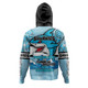 Cronulla-Sutherland Sharks Hoodie - Custom Talent Win Games But Teamwork And Intelligence Win Championships With Aboriginal Style