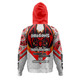 St. George Illawarra Dragons Hoodie - Custom Talent Win Games But Teamwork And Intelligence Win Championships With Aboriginal Style